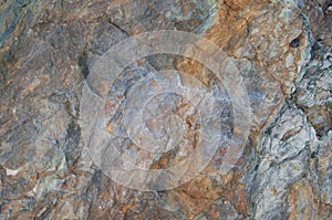 Colour rock texture closeup