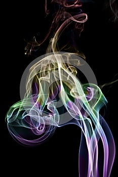 The colour smoke