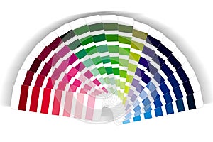 Colour swatch cmyk rgb