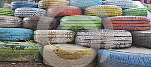 colour of tire photo