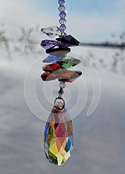 Colour in a Winter Window