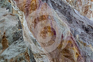 Coloured Cliffs at Alum Bay