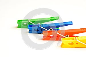 Coloured clothes-pegs 3