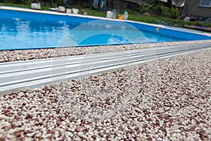 Coloured Concrete Around Pool