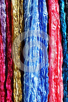 Coloured foulards