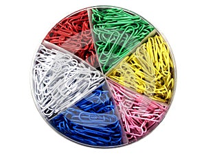 Coloured Paper clips