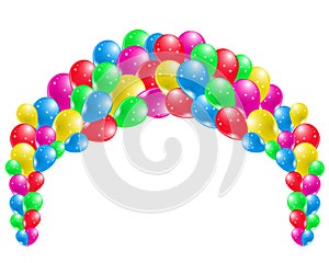 Coloured Party Balloons