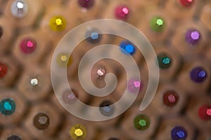 Coloured pencil background