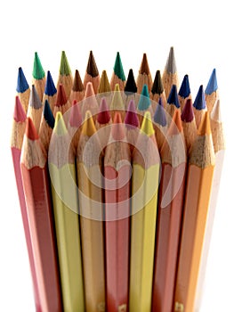 Coloured pencils