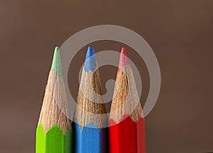 Coloured pencils