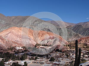 Coloured rocks in Argentina