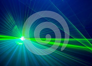 Colourful abstract Laserlight Background with space for text or