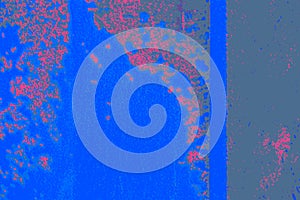 Colourful abstract Rust patterns very suitable as a background