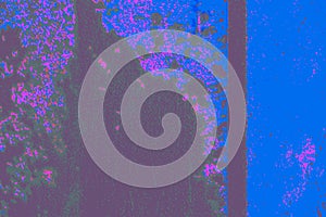 Colourful abstract Rust patterns very suitable as a background