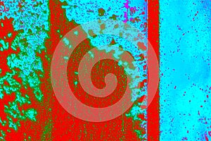 Colourful abstract Rust patterns very suitable as a background