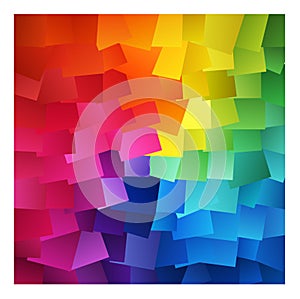 Colourful Abstract Squares photo