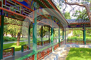 Details of the Alleyways in Zhongshan park,  Beijing photo