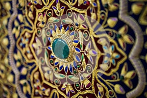 Colourful Arab fabric