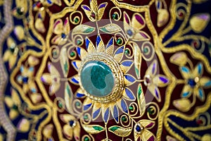 Colourful Arab fabric