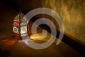 Colourful Arabic Ramadan Lantern