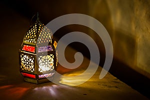 Colourful Arabic Ramadan Lantern