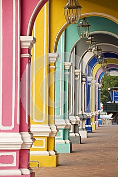 Colourful Arches, Penang Malaysia