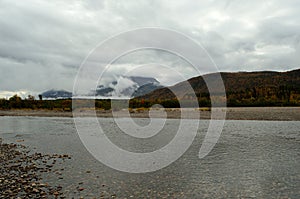 Colourful autumn landscape