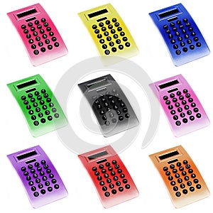 Colorful Calculators photo