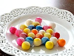 Colourful candies