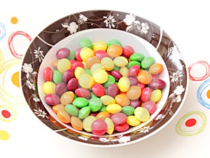 Colourful candies