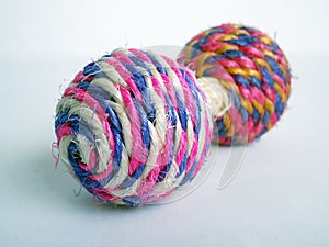 Colourful cat toy