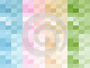 Colourful Checks Design Clothing Background