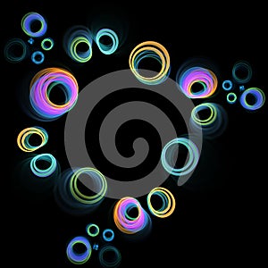 Colourful circles