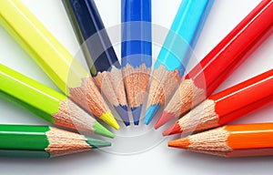 Colourful Crayons - Close-up