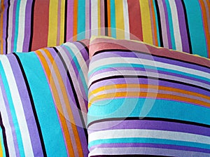 Colourful cushions