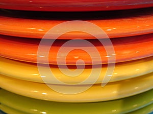 Colourful Dinner Plates