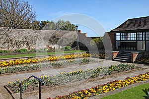 A colourful display of flowers at the Connaught Gardens in Sidmouth, Devon