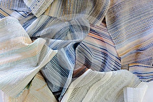 Colourful Fabrics Texture