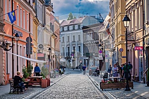 Old tenement houses in Bydgoszcz