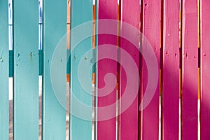 Colourful fence 4