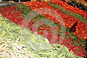 Colourful Fresh Vegetables for sale