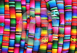 Colourful Guatemalan fabrics