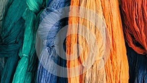 Colourful Handspun yarn