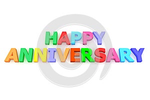 Colourful Happy Anniversary