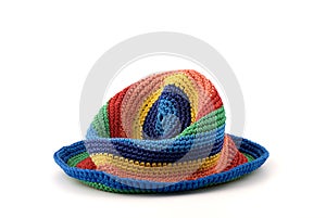 Colourful hat