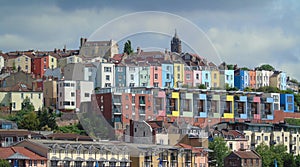 Colourful Houses, Bristol Harbourside, England