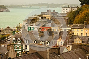 Colourful houses . Cobh. Ireland