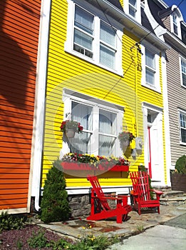 Colourful Houses in St-Johns