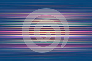 Colourful light streaks