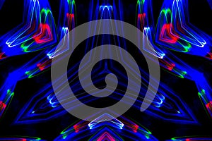 Neon Lights fractal concept